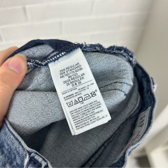 Gap Cheeky Straight Sky High Jeans Size 29 | 8R - Picture 3 of 10